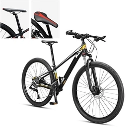 GUOHAPPY Mountain Bike GUOHAPPY 29-Inch Mountain Bike, Suitable for Cyclists with A Height of 59 Inches To 74.8 Inches, Quick Release Seat Tube Design, Accurate Speed Change, Not Easy To Drop The Chain, black yellow