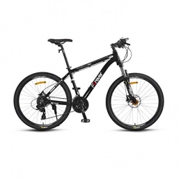 Guyuexuan Bike Guyuexuan Bicycle, Mountain Bike, Adult Male Student Bicycle, 26 Inch 21 Speed, Road Bike The latest style, simple design (Color : Black, Edition : 21 speed)