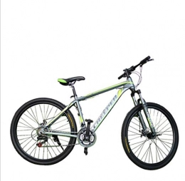 Gvgn Mountain Bike Gvgn New ultralight aluminum alloy 26 inch unisex road bike variable speed bicycle mountain bike student bicycle 26'' wheeled lightweight aluminum frame 24 speed SHIMANO double disc brake