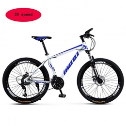 GWFVA Bike GWFVA 24 Speed Mountain Bike, 26 Inch with High Carbon Steel Frame, Dual Disc Brakes And Travel Front Suspension Fork Adult Bike