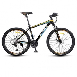 GXQZCL-1 Bike GXQZCL-1 26inch Mountain Bike, Aluminium Alloy Frame Hardtail Mountain Bicycles, Dual Disc Brake and Locking Front Suspension, 27 / 30 Speed MTB Bike (Color : A, Size : 27 Speed)