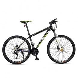 GXQZCL-1 Bike GXQZCL-1 Mountain Bike, Aluminium Alloy Frame Bicycles, Double Disc Brake and Front Fork, 26inch Spoke Wheel, 27 Speed MTB Bike (Color : B)