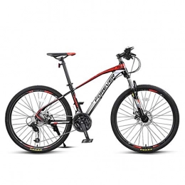 GXQZCL-1 Bike GXQZCL-1 Mountain Bike, Aluminium Alloy Frame Mountain Bicycles, Double Disc Brake and Front Fork, 27.5inch Spoke Wheel, 27 Speed MTB Bike (Color : A)