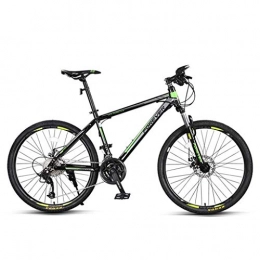 GXQZCL-1 Bike GXQZCL-1 Mountain Bike / Bicycles, Carbon Steel Frame, Front Suspension and Dual Disc Brake, 26inch Wheels, 27 Speed MTB Bike (Color : A)
