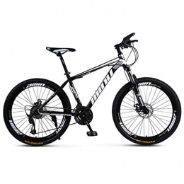 GXQZCL-1 Mountain Bike GXQZCL-1 Mountain Bike, Carbon Steel Frame Hardtail Mountain Bicycles, Double Disc Brake and Front Fork, 26inch*1.75inch Wheel MTB Bike (Color : C, Size : 27-speed)