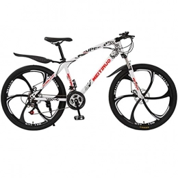 GYF Bike GYF Mountain Bike Mens Bicycle Bike Bicycle Dual Suspension 26inch Wheel, Strong And Powerful Mountain Bike, With Powerful V Brakes 21 / 24 / 27 Speed Mountain Bike Alloy Frame Bicycle Men's Bike
