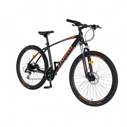 GYP Bike GYP Adult Mountain Bike 27.5" Wheels Men's / Women's 18" Aluminum Frame w / Spring Suspension w / Impact Protection Hydraulic Disc Brakes for Rough Terrain (Color : Orange)