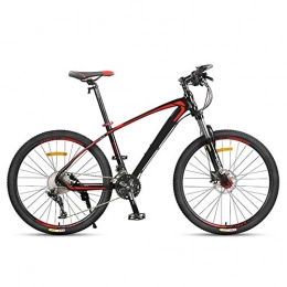 haozai Bike haozai Mountain Bike, Double Bow Seat, All Aluminum Pedals, Mechanical Double Disc Brake, 33-speed Variable Speed Finger Dial, 26 Inch Bike