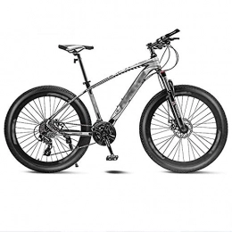 DKZK Mountain Bike Hardtail Mountain Bikes, Adult Road Men And Women Variable Speed Shock Absorber Bicycle 24 / 26 Inch Portable 21 / 24 / 27 / 30 Accelerator Disc Brake Bicycle