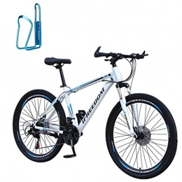 HEATL Bike HEATLE 26 Inch 21-Speed Mountain Bike Bicycle Adult Student Outdoors Sport Cycling Road Bikes Exercise Bikes Hardtail Mountain Bikes(Blue, 26 Inch)
