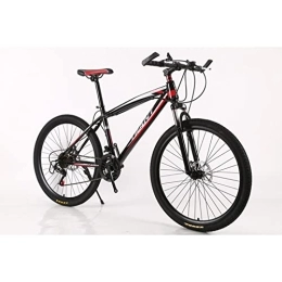 HEMSAK 26" Mountain Bike, Aluminum/High-Carbon Steel Frame, Suspension MTB Bikes Mountain Bicycle for Adult & Teenagers, for Teens Urban Commuter Bike, Outdoor Cycling Bike