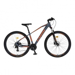 HGXC Mountain Bike HGXC Adult Mountain Bike with Lock-Out Suspension Aluminum Frame 29 Inch Wheels Easy To Install Durable for Men Women Youth (Color : Gray)