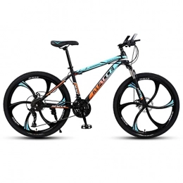 HHKAZ Bike HHKAZ 24 / 26 Inch Mountain Bike, Men And Women Outdoor Adult Off-Road Variable Speed Bike, High Carbon Steel Frame 27 Speed