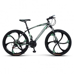 HHKAZ Mountain Bike HHKAZ Adult Mountain Bike, 24 / 26 Inch Wheels, Sports Bike For Men And Women Outdoor Riding, 27 Speed Front And Rear Disc Brakes