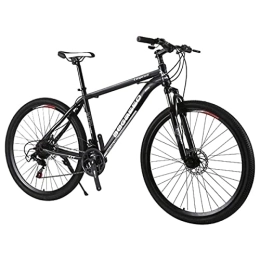HHORB Mountain Bike HHORB Mens Mountain Bike, 29-Inch Wheels, Aluminum Frame, Twist Shifters, 21-Speed Rear Deraileur, Front And Rear Disc Brakes, Multiple Colors, C