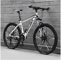 HHORB Bike HHORB Mountain Bike 26-Inch 21-Speed Adult Speed Bicycle Student Outdoors Bikes, Dual Disc Brake Hardtail Bike, Adjustable Seat, High-Carbon Steel Frame MTB Country Gearshift Bicycle, C