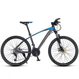 Hisunny Mountain Bike Hisunny Road Bike 26 Inch Gravel Bike with 27 Speed Rear Derailleur and Double V Brake blue