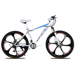 HJ Mountain Bike hj Urban Mountain Bike, 24 Inch Urban Sports Shock-Absorbing Student Bicycle (21 / 24 / 27 Speed) Men And Women Bicycles, A, 24inch24speed