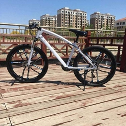 HJRBM Mountain Bike HJRBM Bicycle，26 inch Mountain Bikes， High-Carbon Steel Hard Tail Mountain Bicycle， Lightweight Bicycle with Adjustable Seat， Double Disc Brake Bike 7-10，F fengong (Color : G)