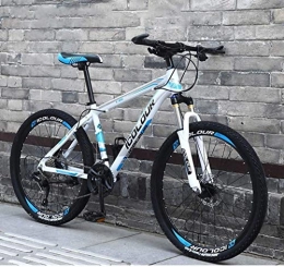 HQQ Bike HQQ 26" Mountain Bike for Adult, Lightweight Aluminum Full Suspension Frame, Suspension Fork, Disc Brake (Color : A1, Size : 30Speed)