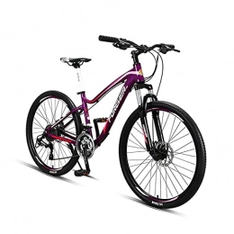 HUAQINEI Mountain Bike HUAQINEI Mountain Bike Adult Student Female Variable Speed Off-road Racing 27-speed Aluminum Alloy