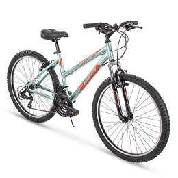 Huffy  Huffy Hardtail Mountain Trail Bike 24 inch, 26 inch, 27.5 inch, 26 inch wheels / 15 inch frame, Gloss Metallic Mint