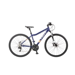 Insync Mountain Bike Insync Urban Kojima 1.1 Women’s Hybrid Bike With 26-Inch Wheels & 20-Inch Steel Frame, 21-Speed Shimano Gearing & Sunrace Revoshift Shifters, Freewheel 6-Speed Index 14-28 T, V-Brake, Aqua Colour