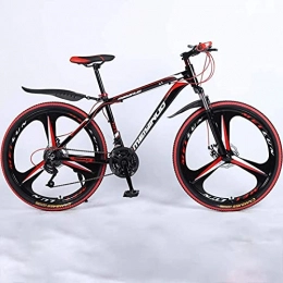 JAJU 26In Mountain Bike for Adult, 24-Speed Lightweight Aluminum Alloy Full Frame, Wheel Front Suspension Mens Bicycle, Disc Brake.