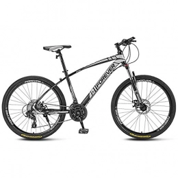JIAOJIAO Mountain Bike JIAOJIAO Mountain Bike Bicycle Male Bicycle Female Student Off-Road Racing Adult Variable Speed Road Bike-Top Spoke Wheel White_26 Inch 27 Speed For Height 165-185Cm