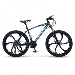 JKFDG Mountain Bike 21/24/27 Speed Shifter 24/26 Inch Wheels Bikes Aluminum Frame Dual Disc Brakes Mens Womens Bicycle