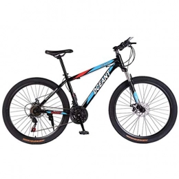 JLFSDB Mountain Bike JLFSDB Mountain Bike 24 / 26 Inch Mountain Bicycles 21 / 24 / 27 / 30 Speeds Lightweight Aluminium Alloy Frame Front Suspension Disc Brake (Color : D, Size : 30speed)