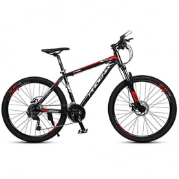 JLFSDB Mountain Bike JLFSDB Mountain Bike, 26 Inch MTB Bicycles 27 Speeds Lightweight Aluminum Alloy Frame Disc Brake Front Suspension (Color : Red)