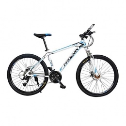 JLFSDB Mountain Bike JLFSDB Mountain Bike, 26 Inch Unisex MTB Bicycles, Aluminium Alloy Frame, Double Disc Brake And Front Suspension, 24 / 27 Speed (Size : 27 Speed)