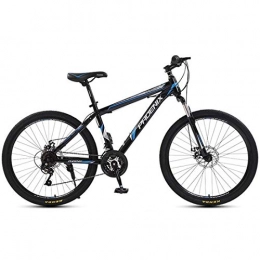JLFSDB Mountain Bike JLFSDB Mountain Bike, 26 Inch Unisex Wheels Bicycles, Carbon Steel Frame, Front Suspension And Dual Disc Brake, 24 Speed (Color : B)