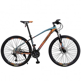 JLFSDB Mountain Bike JLFSDB Mountain Bike 26" Mountain Bicycles 27 Speeds Lightweight Aluminium Alloy Frame Disc Brake Front Suspension Unisex (Color : A)