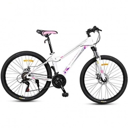 JLFSDB Mountain Bike JLFSDB Mountain Bike, Aluminium Alloy Frame 26 Inch Unisex Bicycles, Double Disc Brake And Front Suspension, 21 Speed (Color : C)