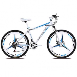 JLFSDB Bike JLFSDB Mountain Bike Mountain Bicycle 21 / 24 / 27 Speed Front Suspension Women / Men MTB Carbon Steel Frame 26”Integral Wheel (Color : B, Size : 24speed)