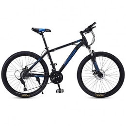 JLFSDB Mountain Bike JLFSDB Mountain Bike Mountain Bicycles 24 / 27 / 30 Speed Lightweight Carbon Steel Frame Front Suspension Disc Brake 26" Inch (Color : C, Size : 24speed)
