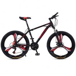JLFSDB Mountain Bike JLFSDB Mountain Bike Mountain Bicycles 26" Inch Lightweight 24 / 27 / 30 Speeds Carbon Steel Frame Front Suspension Disc Brake (Color : B, Size : 27speed)