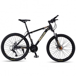 JLFSDB Mountain Bike JLFSDB Mountain Bike Mountain Bicycles 26" Inch MTB Bike 24 / 27 Speed Ultra Light Carbon Steel Frame Front Suspension Disc Brake (Color : B, Size : 27speed)