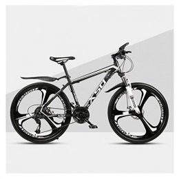 JMBK Off-Road Mountain Bike Bicycle Male And Female Adult Light Road Racing Speed Student Urban Shock Bicycle,blackandwhite,24inch