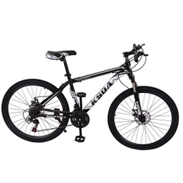 Generic Bike Junior Full Mountain Bike, Stone Mountain 26 Inch 21-Speed ​​Bicycle Road Bikes Adults (Black, 581)