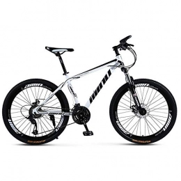 JUUY Bike JUUY Outdoor Sports Hard Tail Mountain Bike, 26 inch 30 Speed Variable Speed Offroad Double disc Brakes Men and Women Bicycle