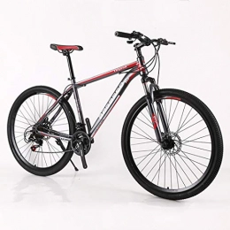 JW Mountain Bike JW Shock Absorption Road Mountain Bike Adult Variable Speed Bicycle 29-inch Double Disc Brake Student Bicycle