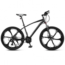 JXJ Mountain Bike JXJ 26in Mountain Bike, High Carbon Steel Frame Bicycles with Disc Brakes, 21 / 24 / 27 / 30 Speed Full Suspension Mtb Bikes for Men / women