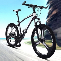 JXJ Mountain Bike JXJ Mountain Bike High Carbon Steel Full Suspension Frame Bicycles 3 Spoke ​​dual Disc Brakes Mtb Bikes, 24 / 26 / 27.5 Inch, 21 / 24 / 27 / 30 Speed, for Adult Teens