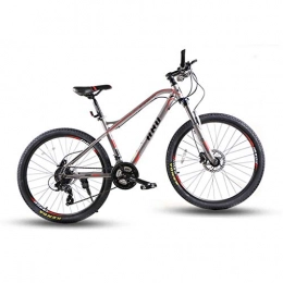 JXJ Mountain Bike JXJ Mountain Bikes 26-inch Mountain Trail Bike, 27 Speed Gears Aluminum Frame Full Suspension Bicycles with Dual Disc Brakes, Road Bikes for Adult