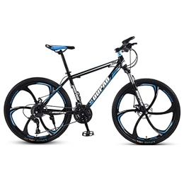 JYCCH Bike JYCCH Mountain Bike, Adult Offroad Road Bicycle 24 Inch 21 / 24 / 27 Speed Variable Speed Shock Absorption, Teenage Students, Men and Women Sports Cycling Racing Ride 10wheels- 24 spd (Bk bu 6wheels)