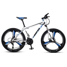 JYCCH Bike JYCCH Mountain Bike, Adult Offroad Road Bicycle 24 Inch 21 / 24 / 27 Speed Variable Speed Shock Absorption, Teenage Students, Men and Women Sports Cycling Racing Ride 10wheels- 24 spd (Wt bu 3wheels)