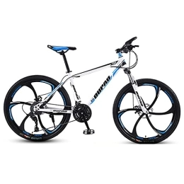 JYCCH Mountain Bike JYCCH Mountain Bike, Adult Offroad Road Bicycle 24 Inch 21 / 24 / 27 Speed Variable Speed Shock Absorption, Teenage Students, Men and Women Sports Cycling Racing Ride 10wheels- 24 spd (Wt bu 6wheels)